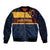 New Zealand Rugby Pacific Custom Bomber Jacket Kahupeka Retro 2025 Taniko Motif