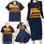 New Zealand Rugby Pacific Custom Family Matching Long Sleeve Bodycon Dress and Hawaiian Shirt Kahupeka Retro 2025 Taniko Motif