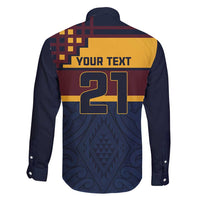 New Zealand Rugby Pacific Custom Family Matching Long Sleeve Bodycon Dress and Hawaiian Shirt Kahupeka Retro 2025 Taniko Motif LT9 - Polynesian Pride