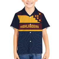 New Zealand Rugby Pacific Custom Hawaiian Shirt Kahupeka Retro 2025 Taniko Motif