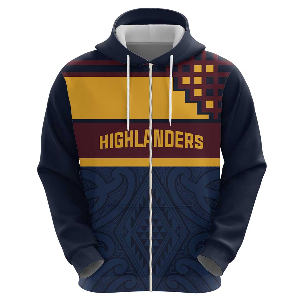 New Zealand Rugby Pacific Custom Hoodie Kahupeka Retro 2025 Taniko Motif