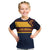New Zealand Rugby Pacific Custom Kid T Shirt Kahupeka Retro 2025 Taniko Motif