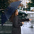 New Zealand Rugby Pacific Custom Umbrella Kahupeka Retro 2025 Taniko Motif - Polynesian Pride