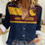 New Zealand Rugby Pacific Custom Women Casual Shirt Kahupeka Retro 2025 Taniko Motif