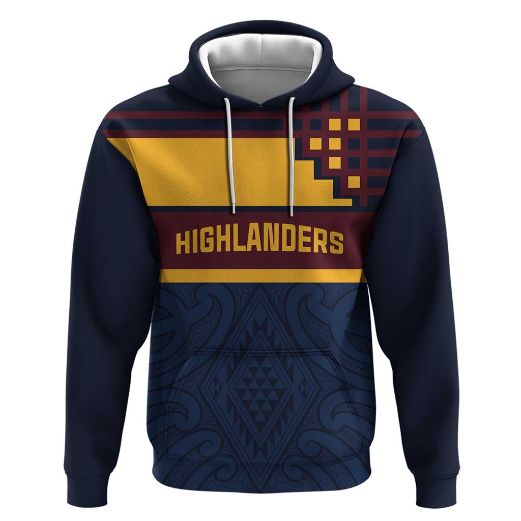 New Zealand Rugby Pacific Custom Zip Hoodie Kahupeka Retro 2025 Taniko Motif