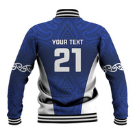 New Zealand Rugby Pacific Custom Baseball Jacket Kahurangi Auckland All Blue LT9 - Polynesian Pride