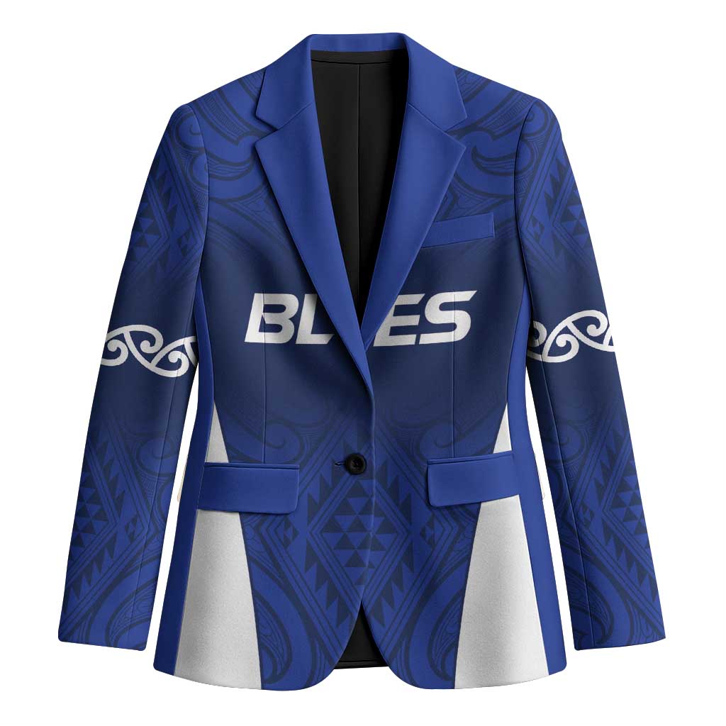 New Zealand Rugby Pacific Custom Blazer Kahurangi Auckland All Blue - Polynesian Pride
