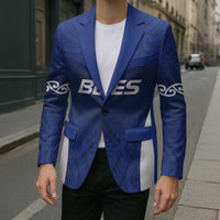 New Zealand Rugby Pacific Custom Blazer Kahurangi Auckland All Blue - Polynesian Pride