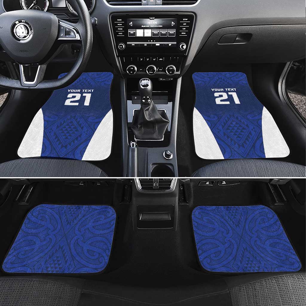 New Zealand Rugby Pacific Custom Car Mats Kahurangi Auckland All Blue