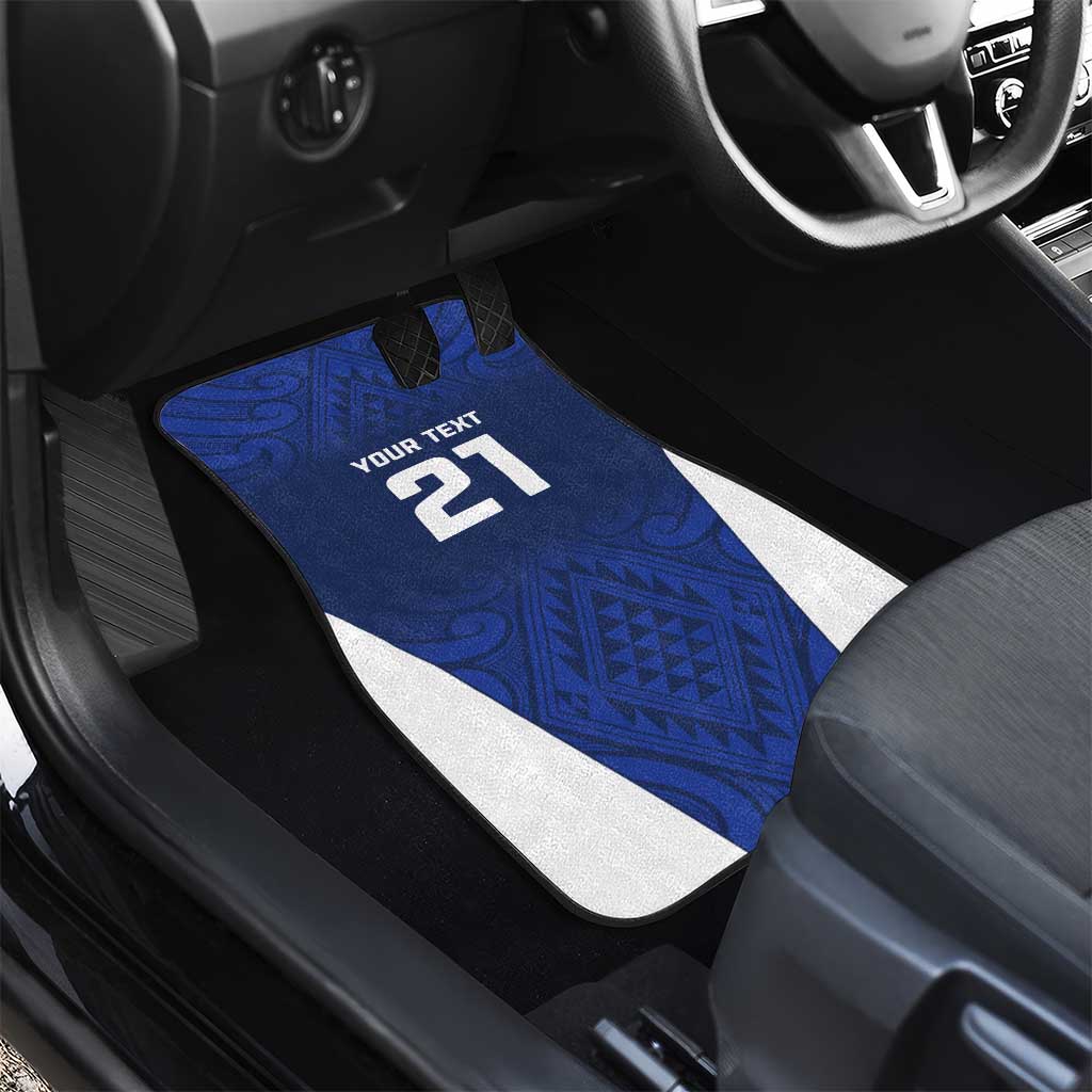 New Zealand Rugby Pacific Custom Car Mats Kahurangi Auckland All Blue