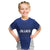 New Zealand Rugby Pacific Custom Kid T Shirt Kahurangi Auckland All Blue