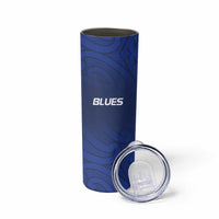 New Zealand Rugby Pacific Custom Skinny Tumbler Kahurangi Auckland All Blue LT9 - Polynesian Pride