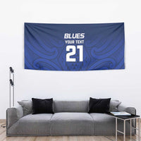 New Zealand Rugby Pacific Custom Tapestry Kahurangi Auckland All Blue
