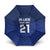 New Zealand Rugby Pacific Custom Umbrella Kahurangi Auckland All Blue - Polynesian Pride