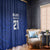 New Zealand Rugby Pacific Custom Window Curtain Kahurangi Auckland All Blue