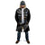 New Zealand Rugby Custom Cloak Glory Be To Black Silver-fern - Polynesian Pride