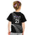 New Zealand Rugby Custom Kid T Shirt Glory Be To Black Silver-fern - Polynesian Pride