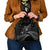 New Zealand Rugby Custom Shoulder Handbag Glory Be To Black Silver-fern - Polynesian Pride