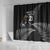 New Zealand Rugby Custom Shower Curtain Glory Be To Black Silver-fern - Polynesian Pride