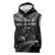 New Zealand Rugby Custom Sleeveless Hoodie Glory Be To Black Silver-fern - Polynesian Pride