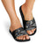 New Zealand Rugby Custom Slide Sandals Glory Be To Black Silver-fern - Polynesian Pride