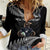 New Zealand Rugby Custom Women Casual Shirt Glory Be To Black Silver-fern - Polynesian Pride