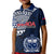 Custom Samoa Rugby Kid Polo Shirt Proud Samoa World Cup 2023 LT9 Kid Blue - Polynesian Pride