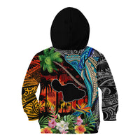 Hawaii Strong Maui Wildfire Kid Hoodie Pray For Lahaina Maui LT9 - Polynesian Pride