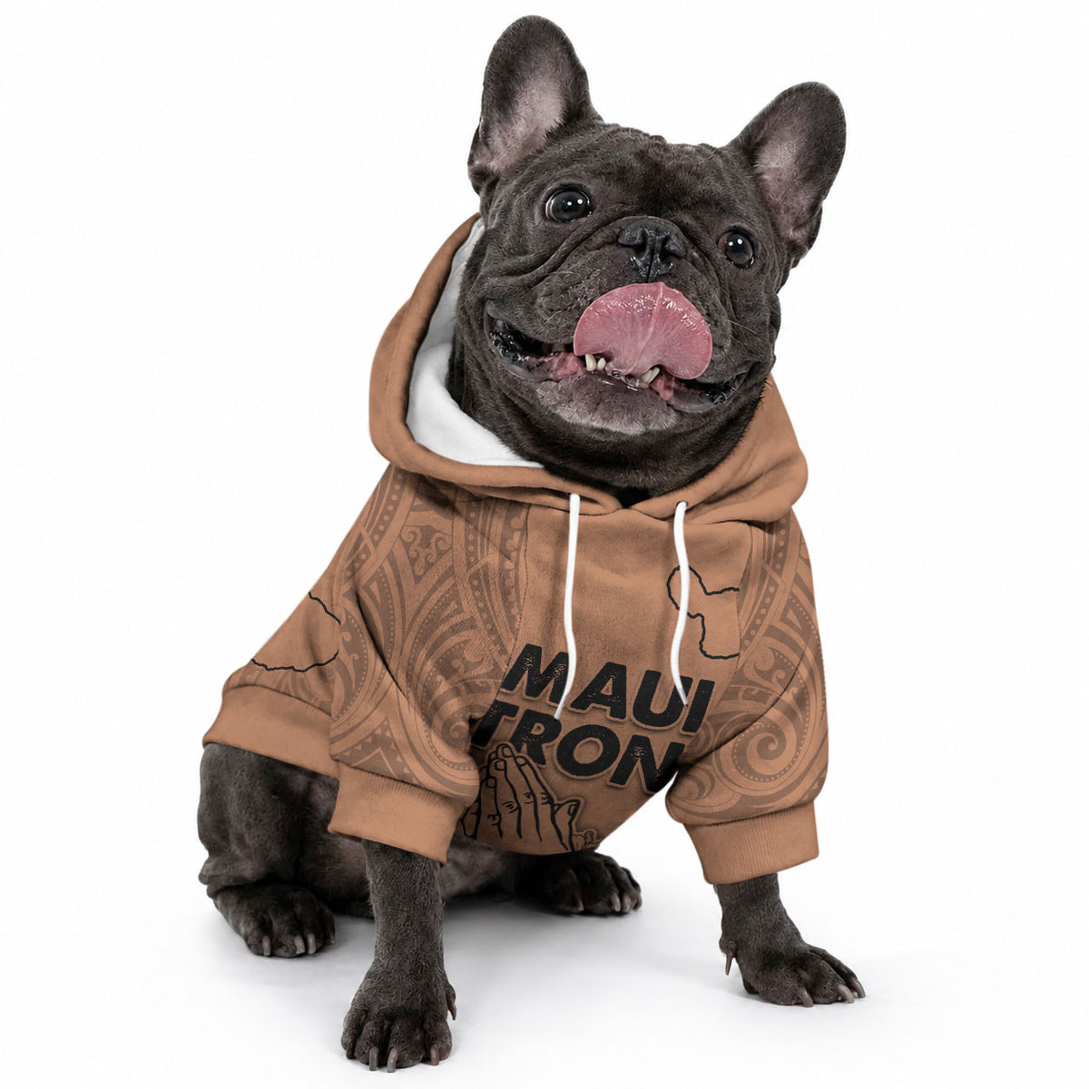 Hawaii Strong Maui Wildfire Pet Hoodie No1 LT9 - Polynesian Pride