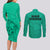 Hawaii Strong Maui Wildfire Couples Matching Long Sleeve Bodycon Dress and Long Sleeve Button Shirts No2 LT9 - Polynesian Pride