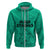 Hawaii Strong Maui Wildfire Hoodie No2 LT9 Zip Hoodie Green - Polynesian Pride