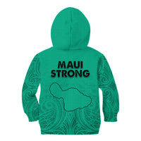 Hawaii Strong Maui Wildfire Kid Hoodie No2 LT9 - Polynesian Pride