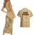 Hawaii Strong Maui Wildfire Couples Matching Short Sleeve Bodycon Dress and Hawaiian Shirt No3 LT9 - Polynesian Pride