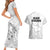 Hawaii Strong Maui Wildfire Couples Matching Short Sleeve Bodycon Dress and Hawaiian Shirt No4 LT9 - Polynesian Pride