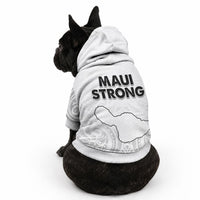 Hawaii Strong Maui Wildfire Pet Hoodie No4 LT9 - Polynesian Pride