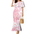 Japan Sakura Floral with Polynesian Vibe Family Matching Mermaid Dress and Hawaiian Shirt