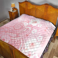 Japan Sakura Floral with Polynesian Vibe Quilt LT9 - Polynesian Pride