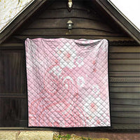 Japan Sakura Floral with Polynesian Vibe Quilt LT9 - Polynesian Pride
