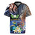 Marshall Islands Kwajalein Atoll Rugby Jersey Plumeria Sea Turtle with Polynesian Tribal