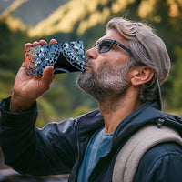 Personalised Nukuoro Micronesia Atoll 4 in 1 Can Cooler Tumbler with Pacific Coral Reef