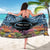 Personalised Nukuoro Micronesia Atoll Sarong with Pacific Coral Reef