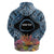 Personalised Nukuoro Micronesia Atoll Zip Hoodie with Pacific Coral Reef