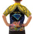 Tokelau Atafu Atoll Personalised Family Matching Puletasi and Hawaiian Shirt Pacific Coral Reef Vibe