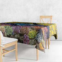 Tokelau Atafu Atoll Personalised Tablecloth Pacific Coral Reef Vibe