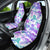 Vintage Hawaii Car Seat Cover Hibiscus Tapa Tribal With Hawaiian Quilt Pattern Purple LT9 - Polynesian Pride