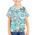 Hawaii Tapa Tribal Hawaiian Shirt With Hawaiian Quilt Pattern Aqua LT9 - Polynesian Pride