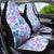 Hawaii Tapa Tribal Car Seat Cover With Hawaiian Quilt Pattern Blue LT9 - Polynesian Pride