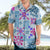 Hawaii Tapa Tribal Hawaiian Shirt With Hawaiian Quilt Pattern Blue LT9 - Polynesian Pride