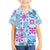 Hawaii Tapa Tribal Hawaiian Shirt With Hawaiian Quilt Pattern Blue LT9 - Polynesian Pride