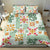 Hawaii Tapa Tribal Bedding Set With Hawaiian Quilt Pattern Green LT9 - Polynesian Pride